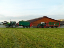 Gras häckseln 2015